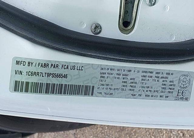 2023 RAM 1500 CLASSIC SLT