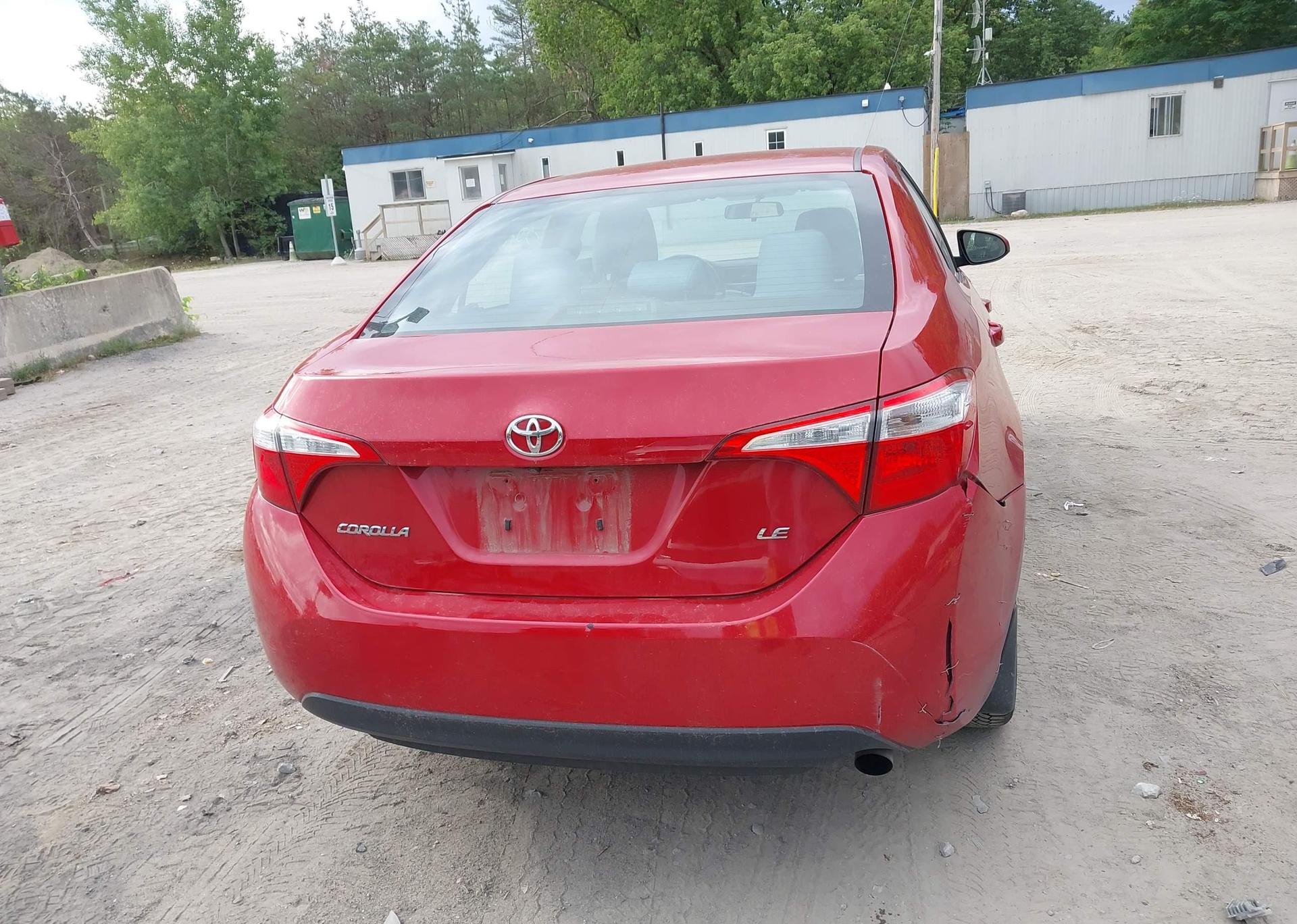 2016 TOYOTA COROLLA L