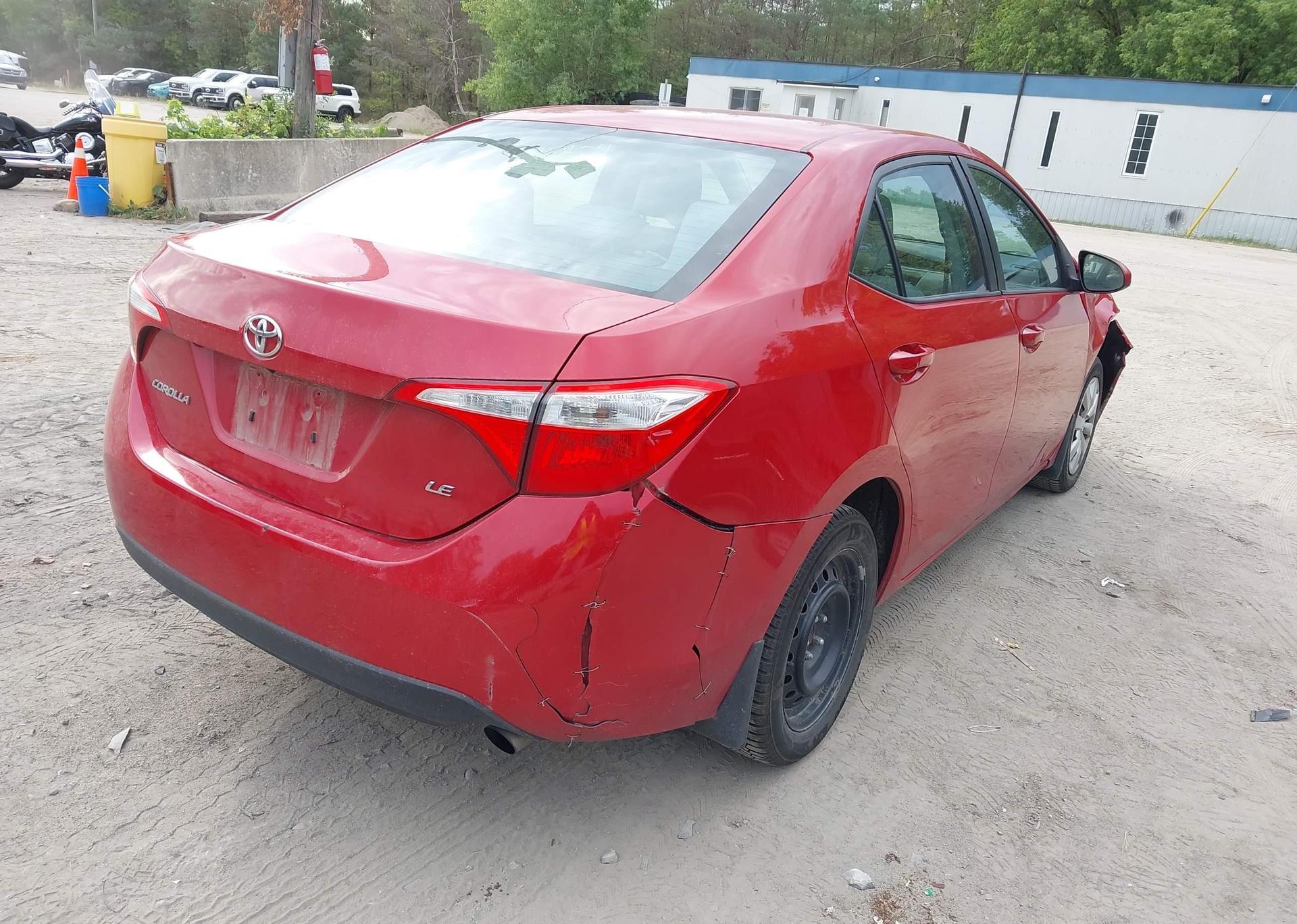 2016 TOYOTA COROLLA L