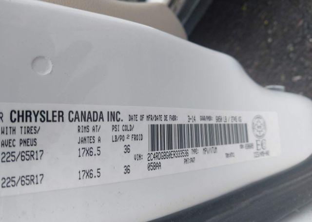 2014 DODGE GRAND CARAVAN SE
