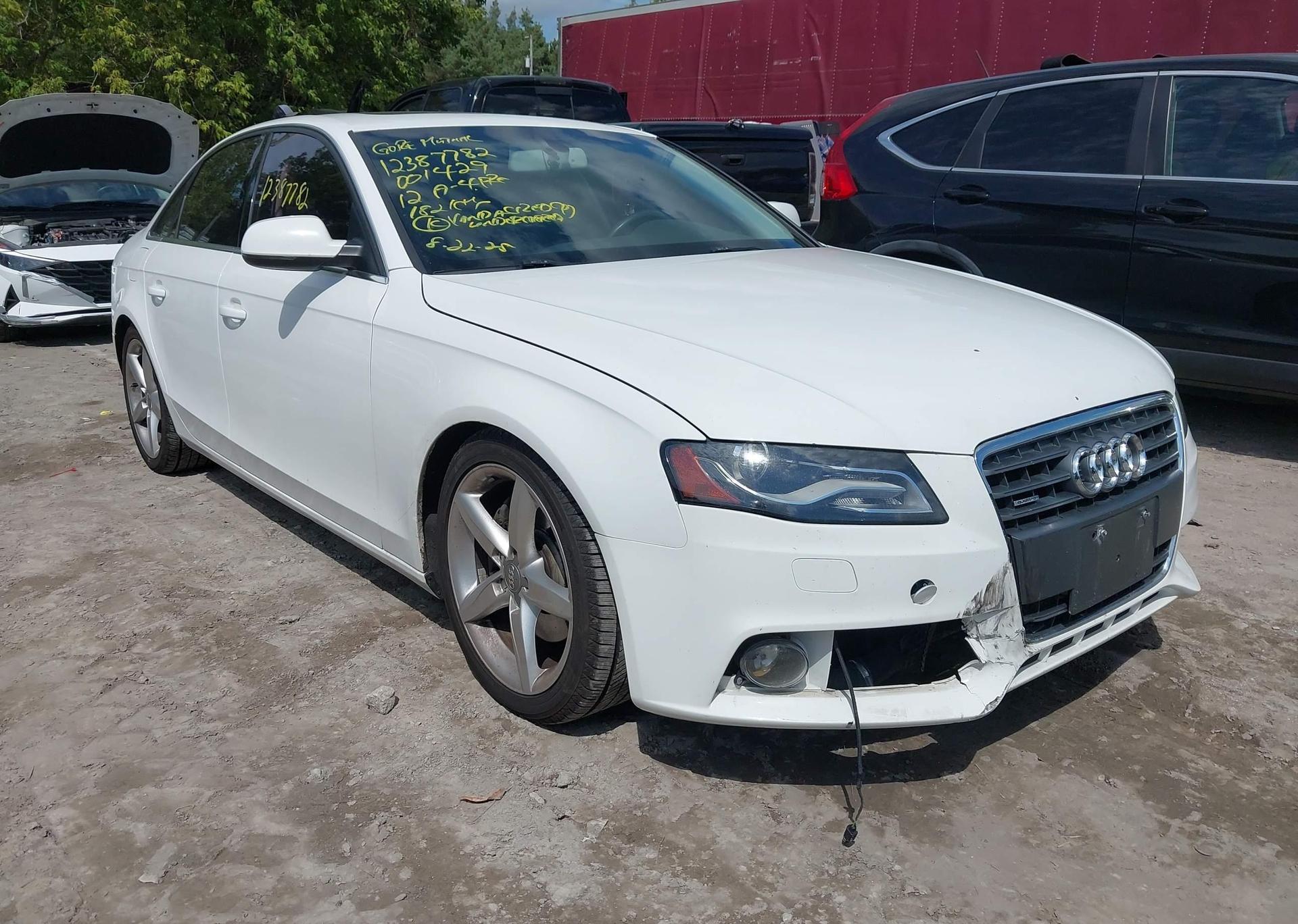 2012 AUDI A4 2.0T PREMIUM PLUS