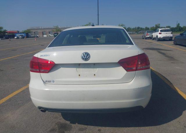 2013 VOLKSWAGEN PASSAT 2.5L TRENDLINE