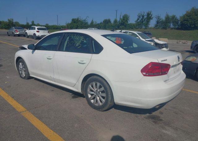 2013 VOLKSWAGEN PASSAT 2.5L TRENDLINE