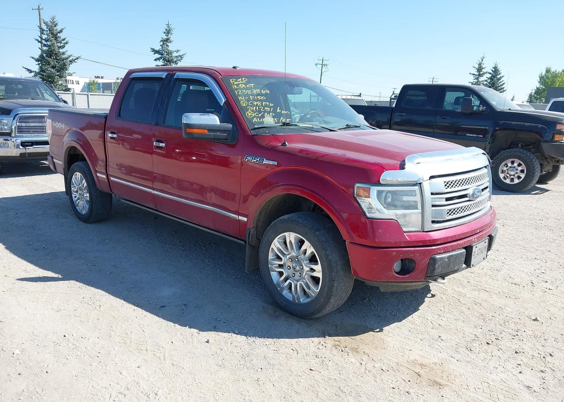 2014 FORD F150 SUPERCREW