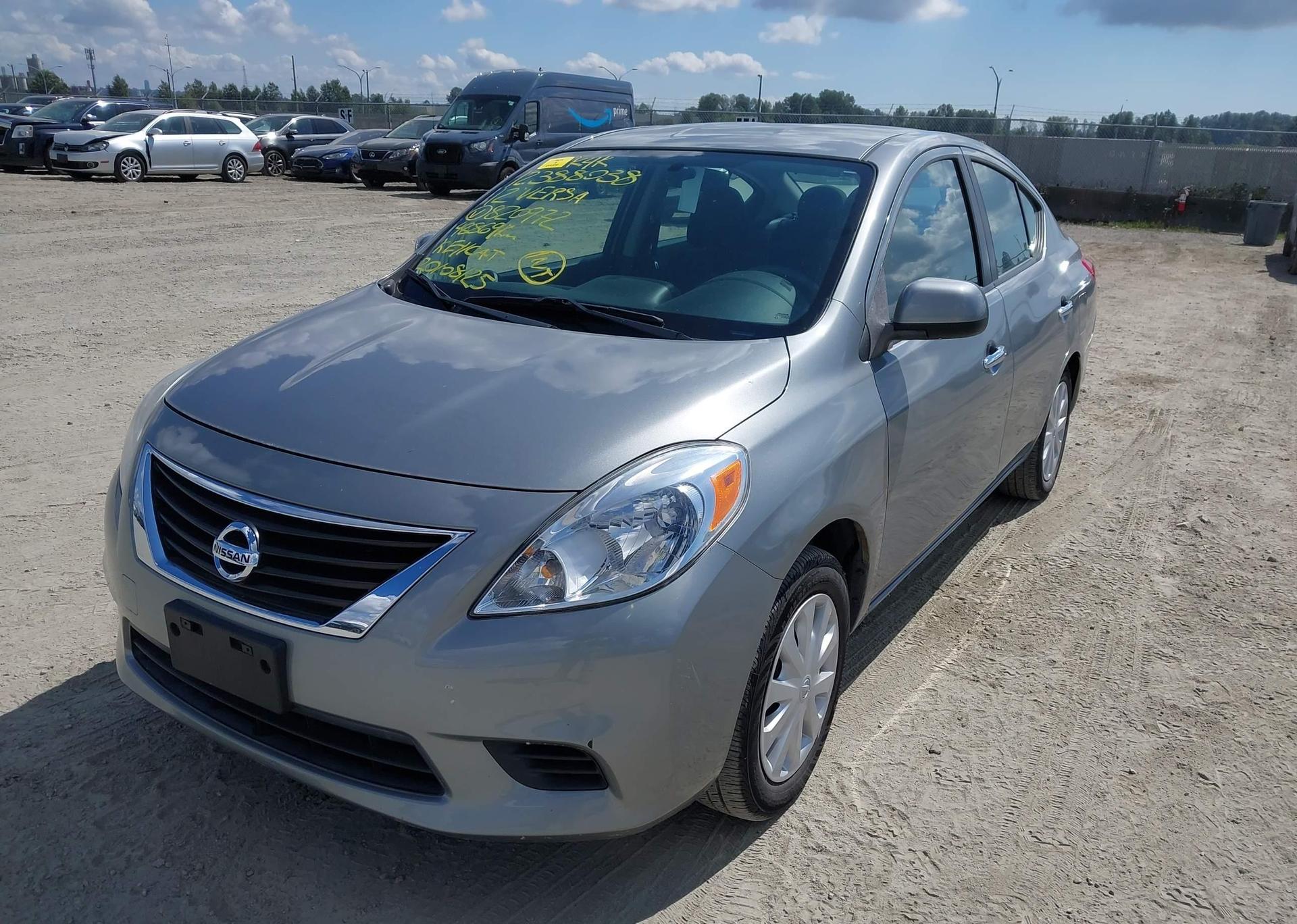 2012 NISSAN VERSA S