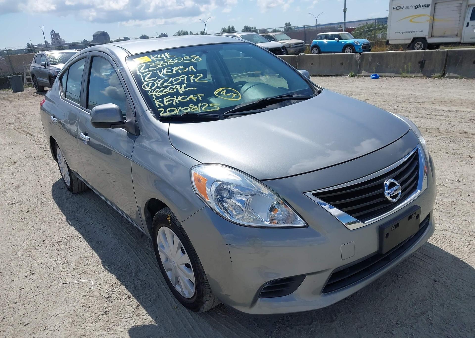 2012 NISSAN VERSA S