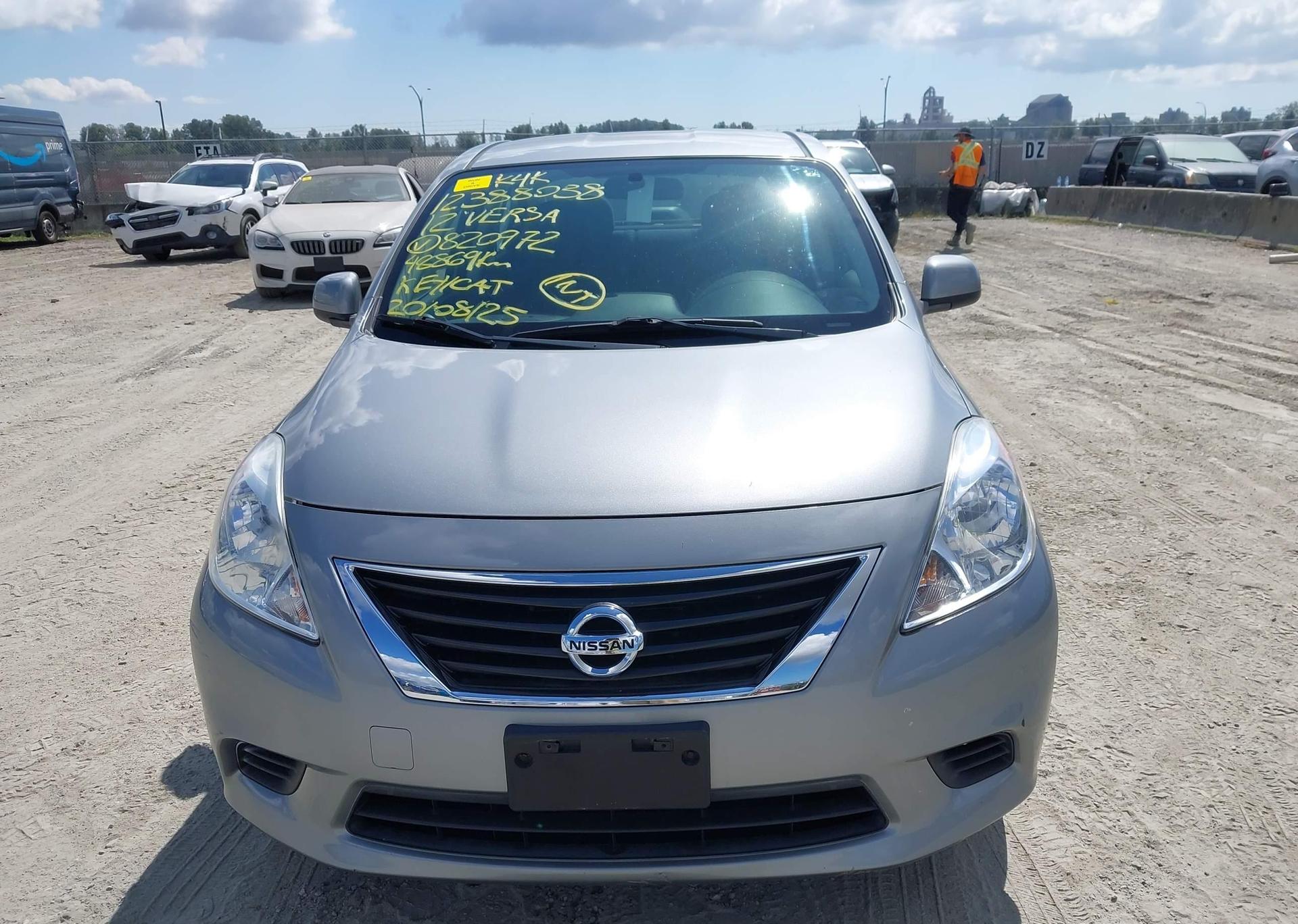 2012 NISSAN VERSA S