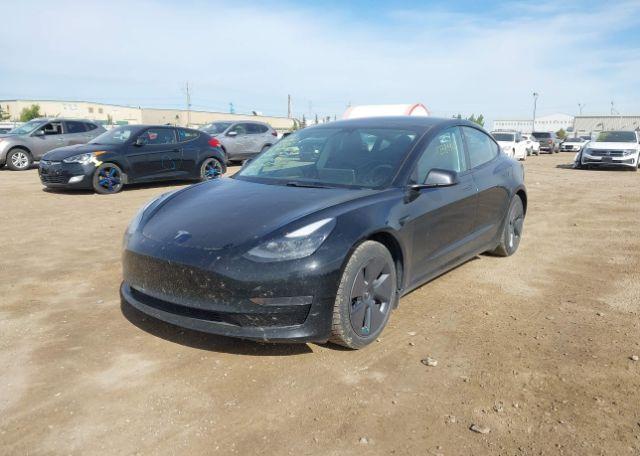 2021 TESLA MODEL 3 STANDARD RANGE