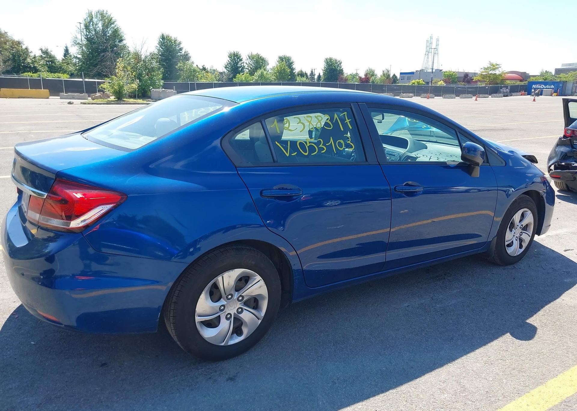 2015 HONDA CIVIC LX