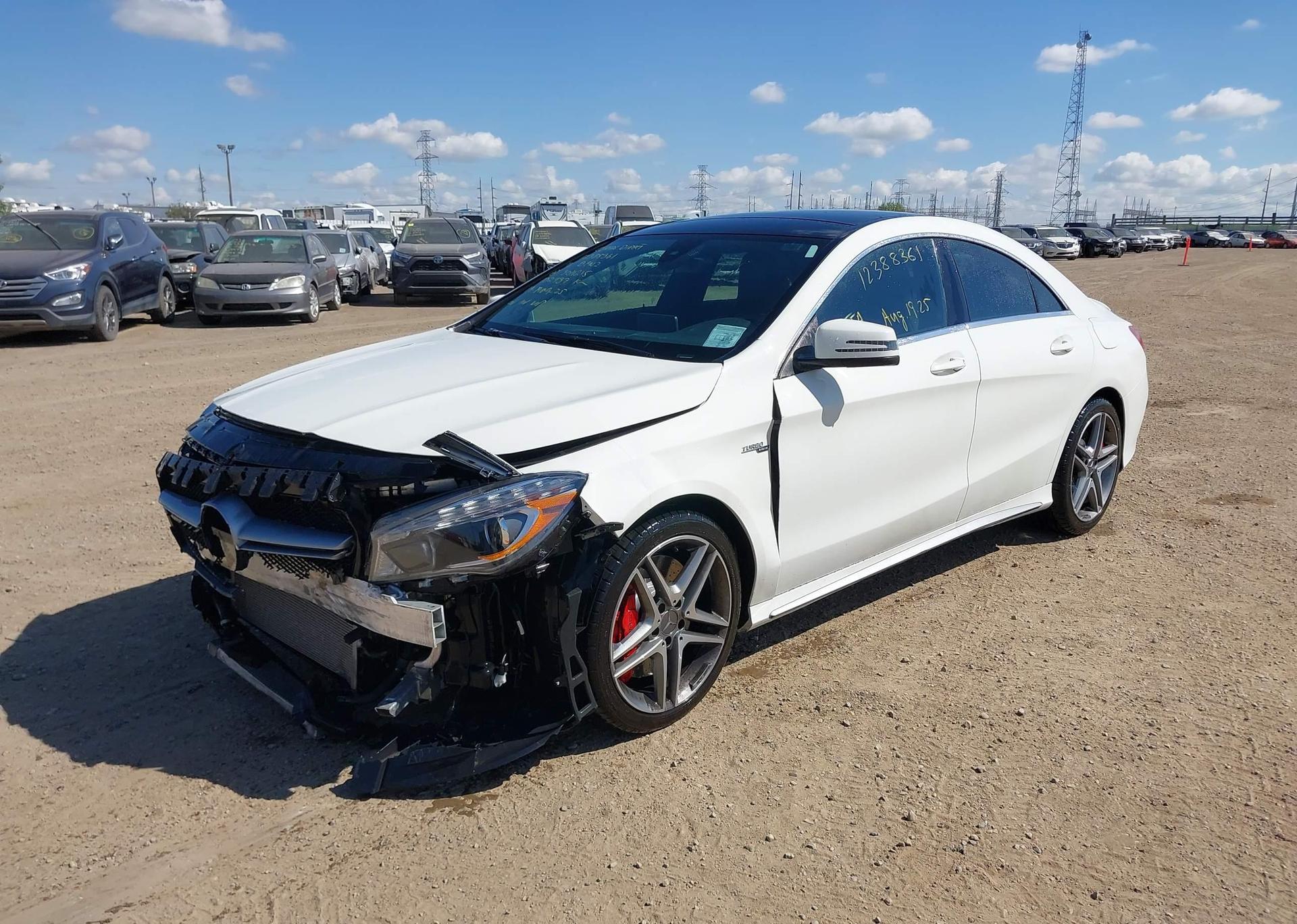 2016 MERCEDES-BENZ CLA 45 AMG