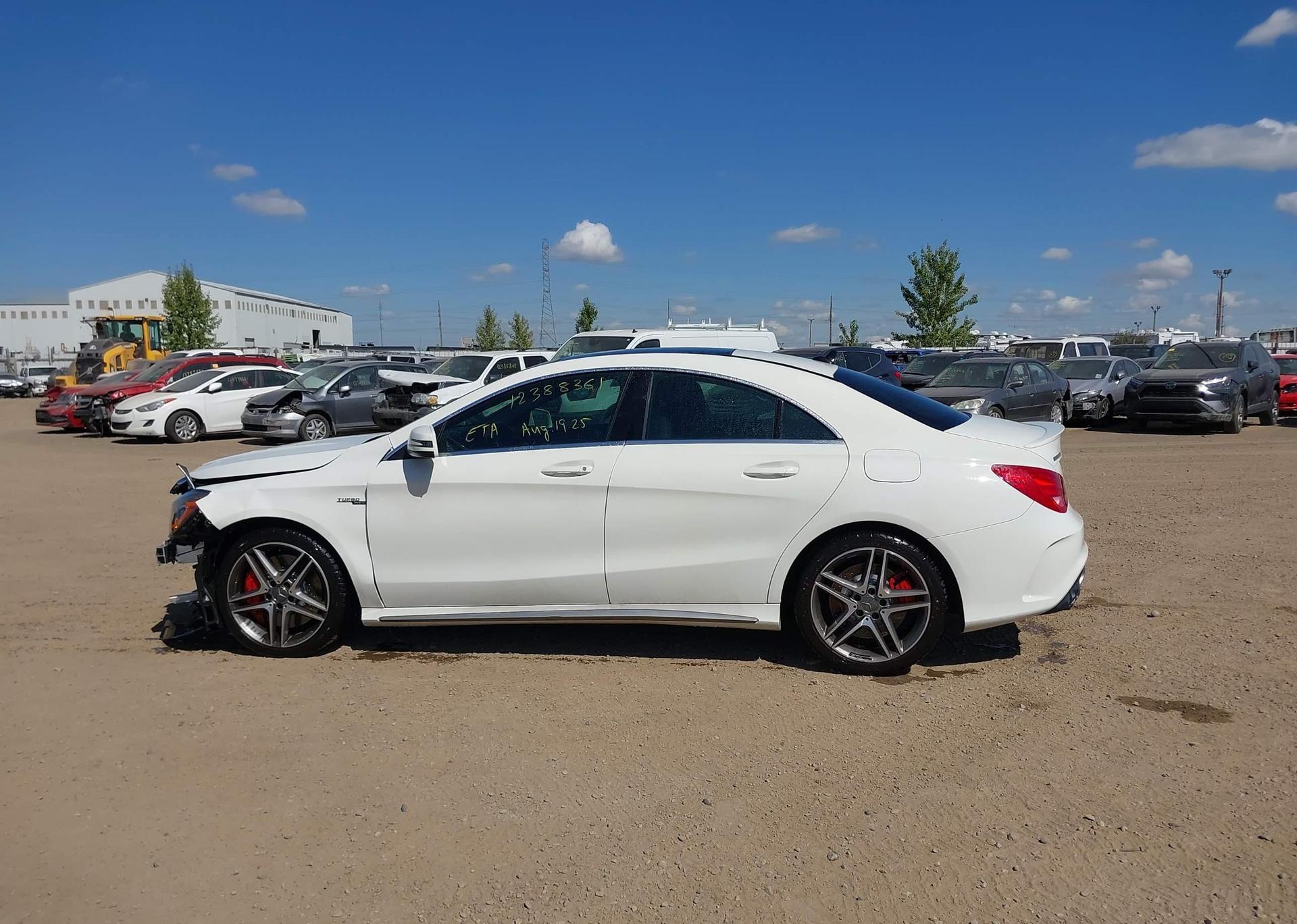 2016 MERCEDES-BENZ CLA 45 AMG