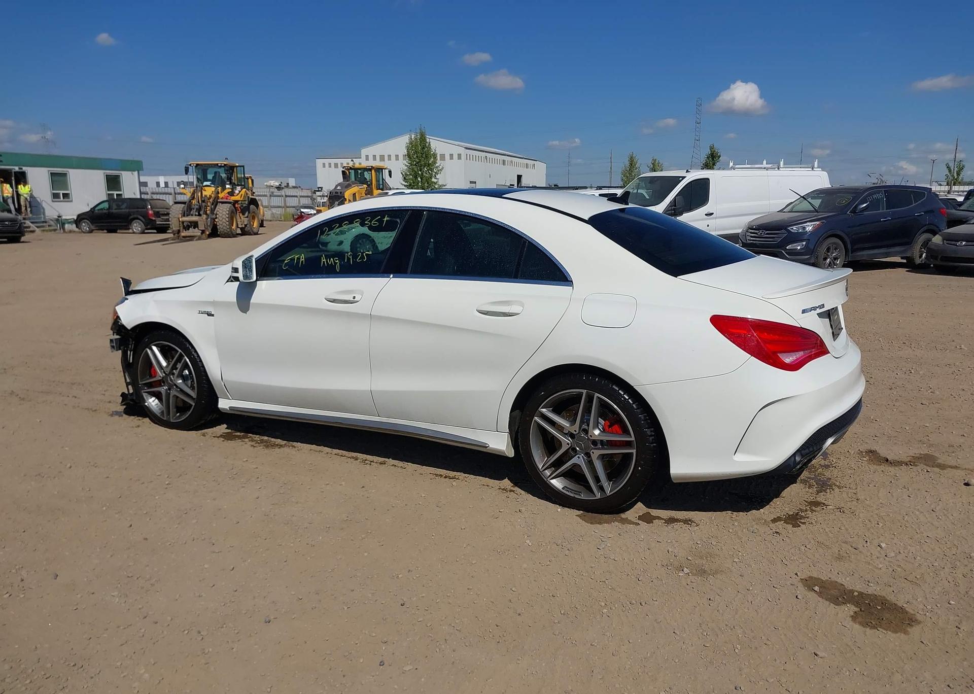 2016 MERCEDES-BENZ CLA 45 AMG