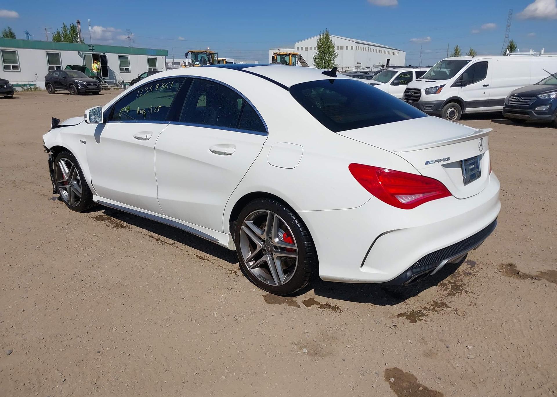 2016 MERCEDES-BENZ CLA 45 AMG