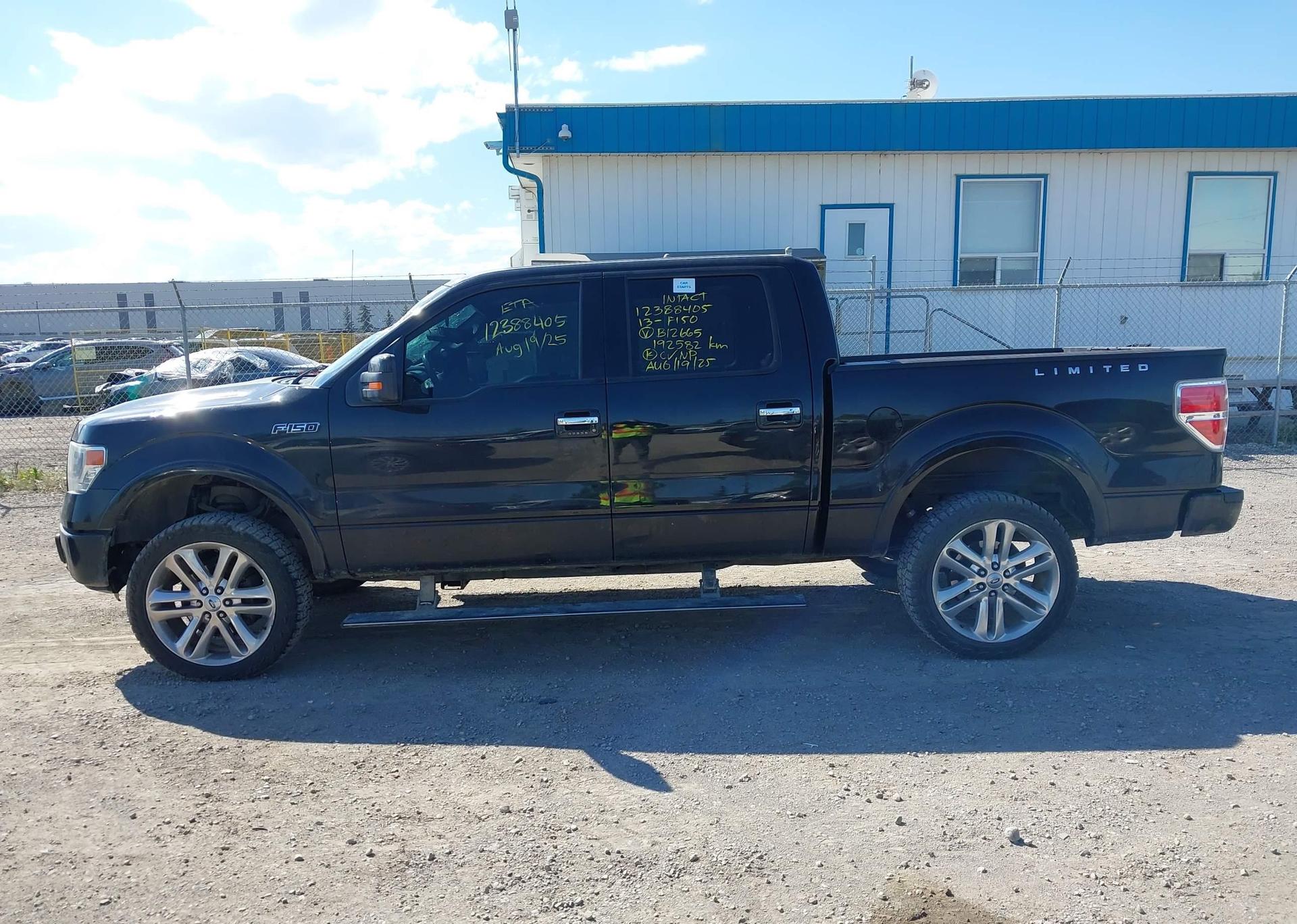 2013 FORD F150 SUPERCREW
