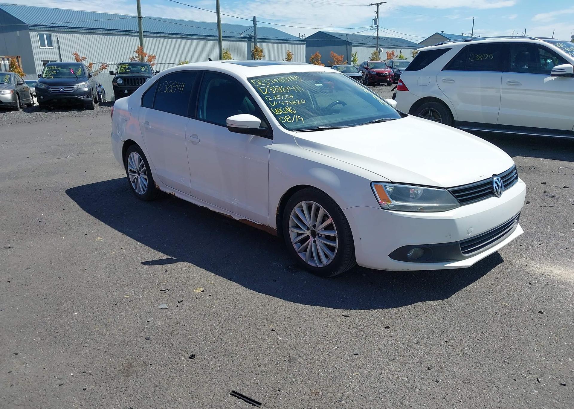 2012 VOLKSWAGEN JETTA SE