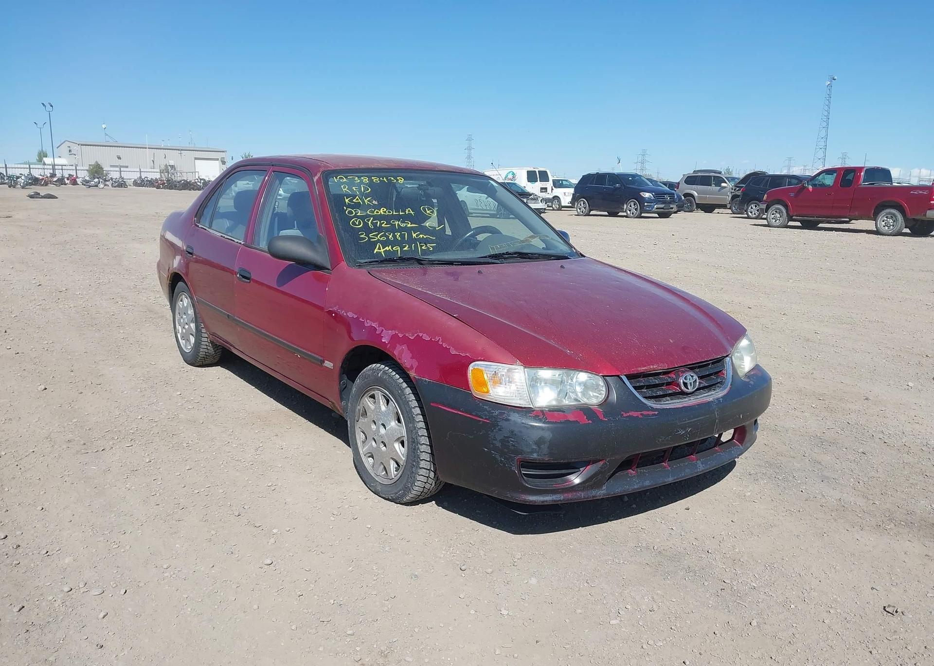 2002 TOYOTA COROLLA CE