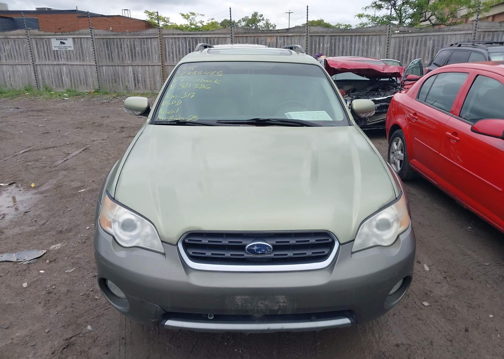 2007 SUBARU OUTBACK OUTBACK 2.5I