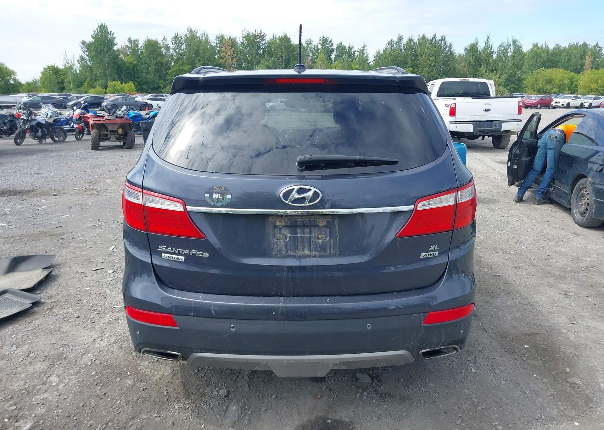 2013 HYUNDAI SANTA FE XL LIMITED