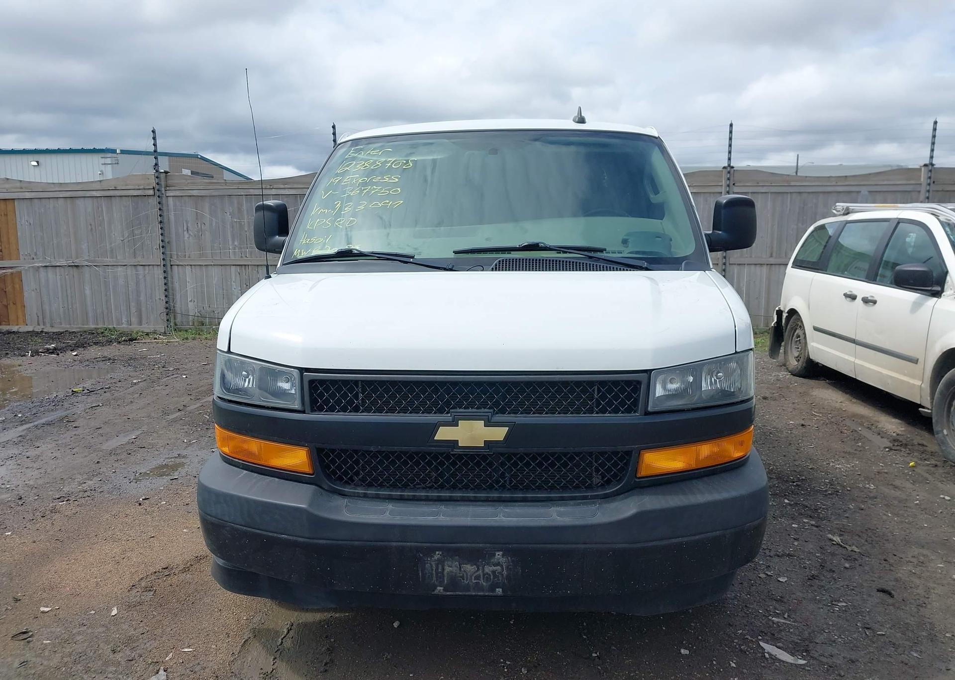 2019 CHEVROLET EXPRESS 2500 WORK VAN