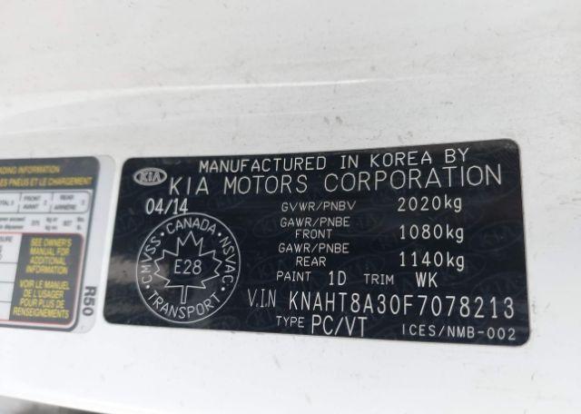 2015 KIA RONDO LX