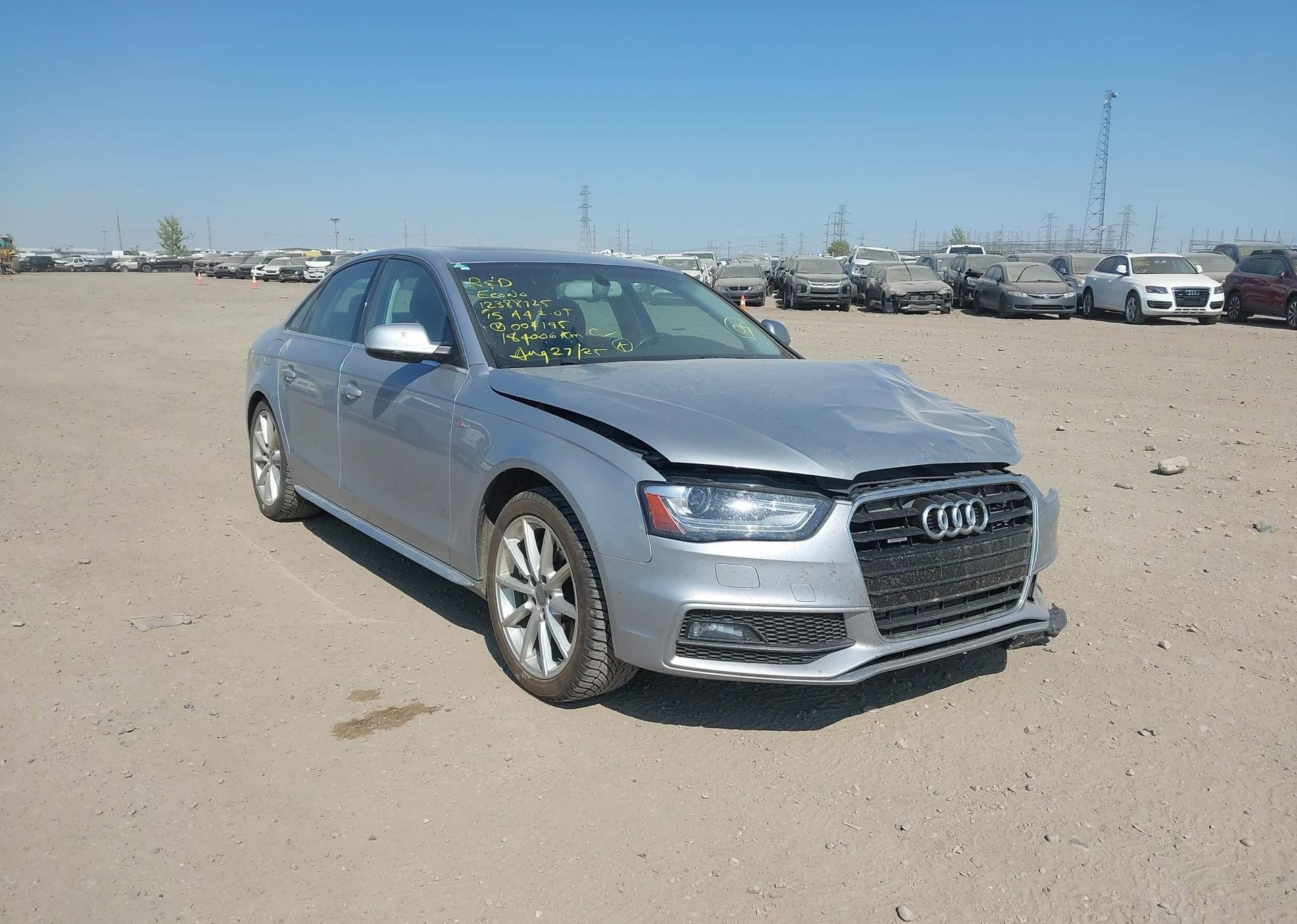 2015 AUDI A4 2.0T PROGRESSIV PLUS