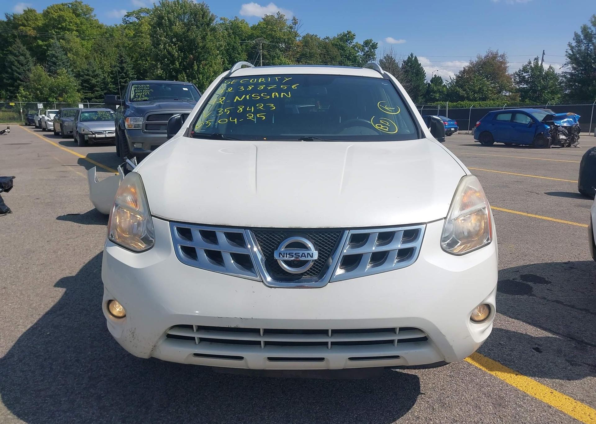 2012 NISSAN ROGUE SV W