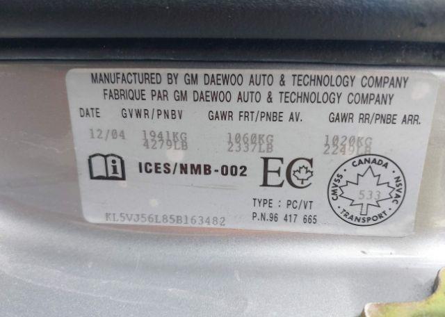 2005 SUZUKI VERONA GL