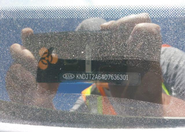 2013 KIA SOUL 2.0L 2U