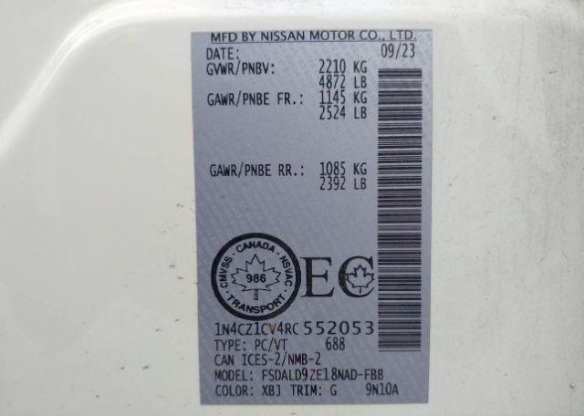 2024 NISSAN LEAF SV