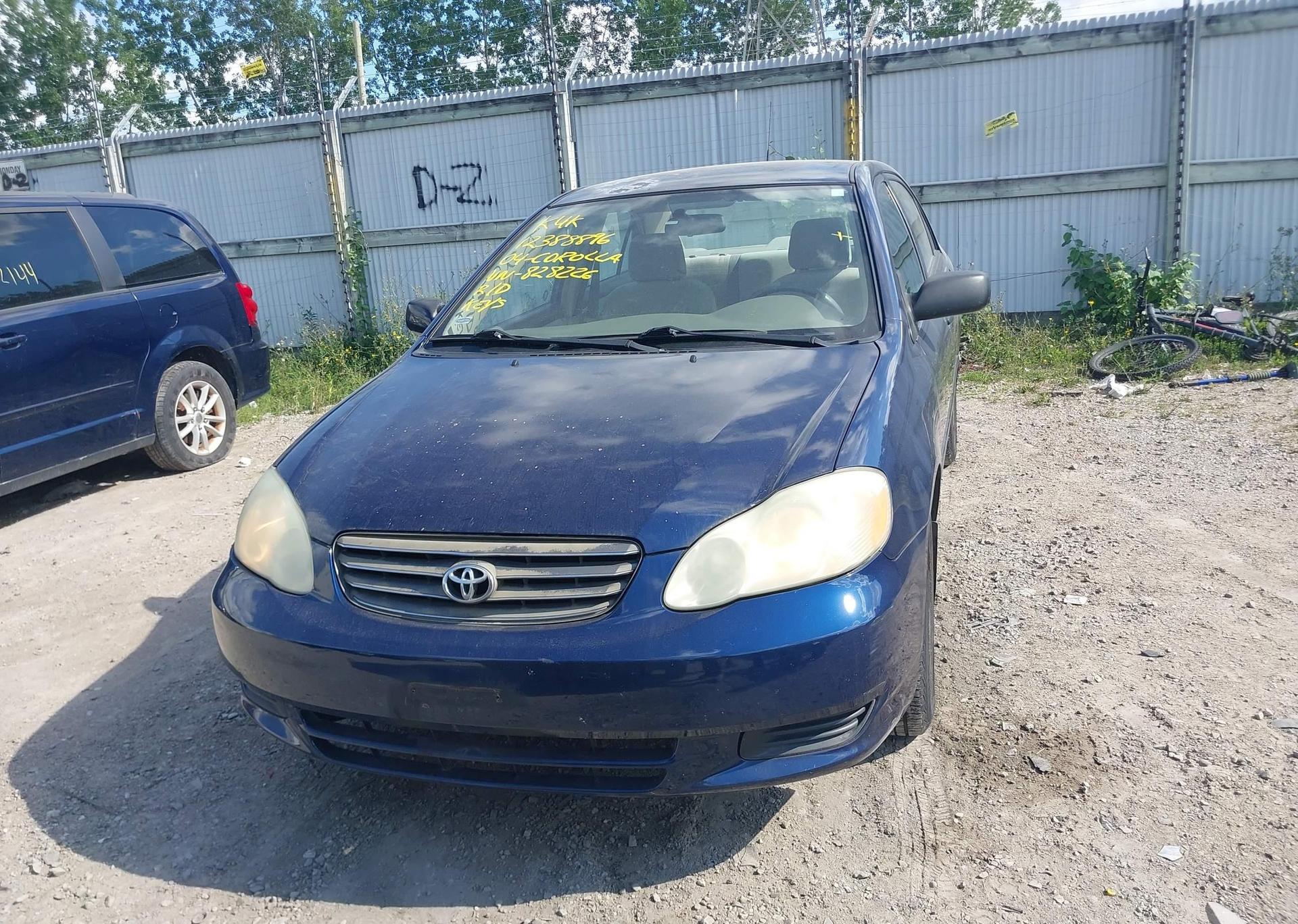 2004 TOYOTA COROLLA CE