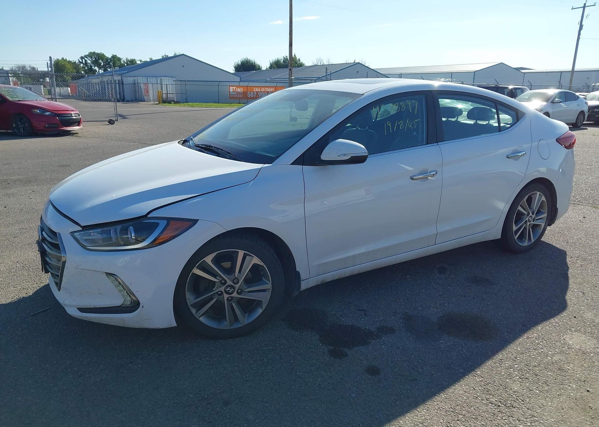 2017 HYUNDAI ELANTRA LIMITED
