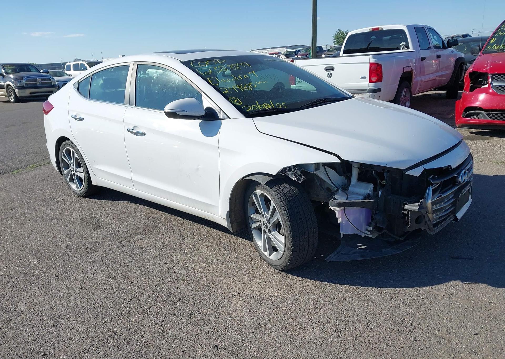 2017 HYUNDAI ELANTRA LIMITED