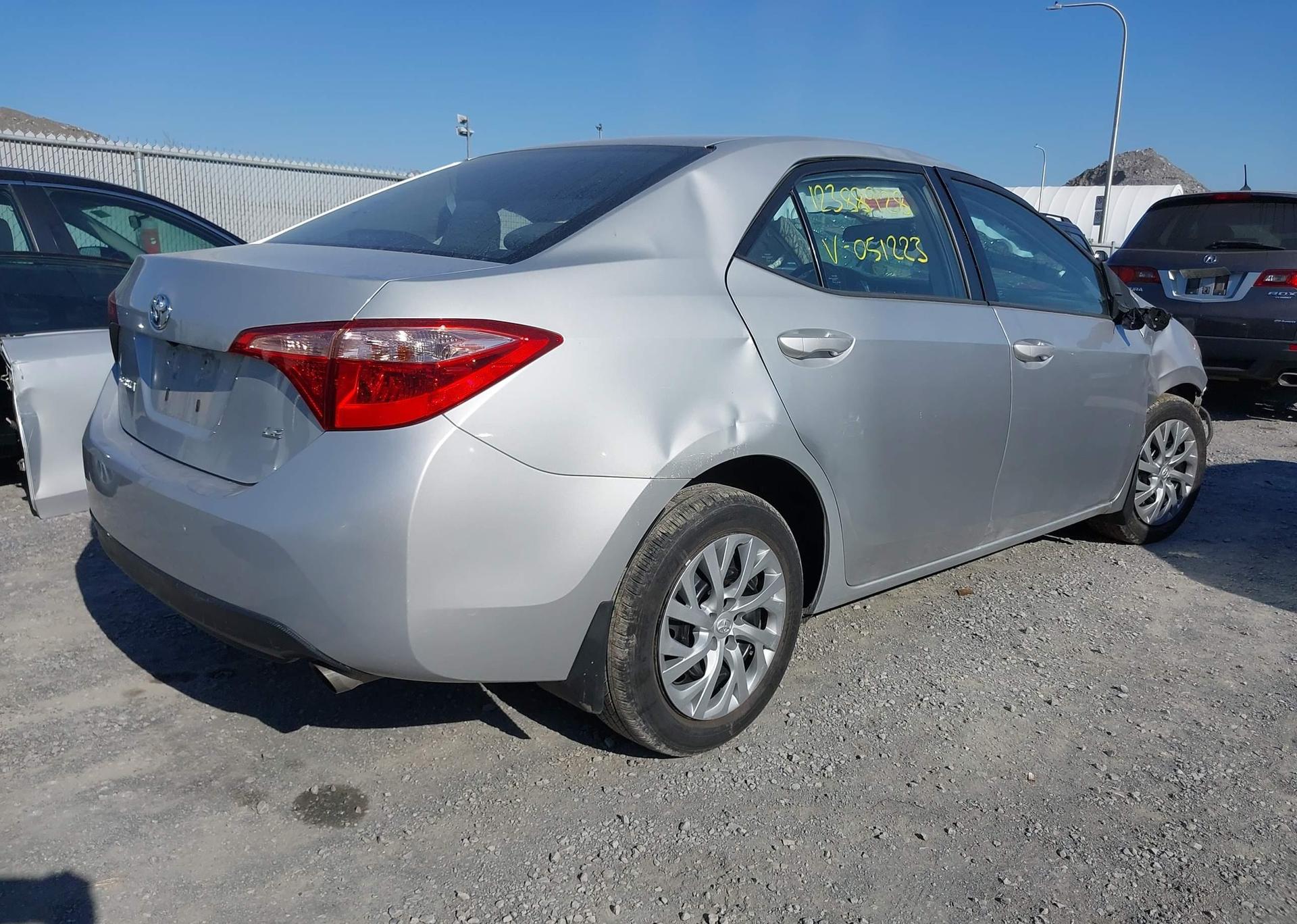 2018 TOYOTA COROLLA L