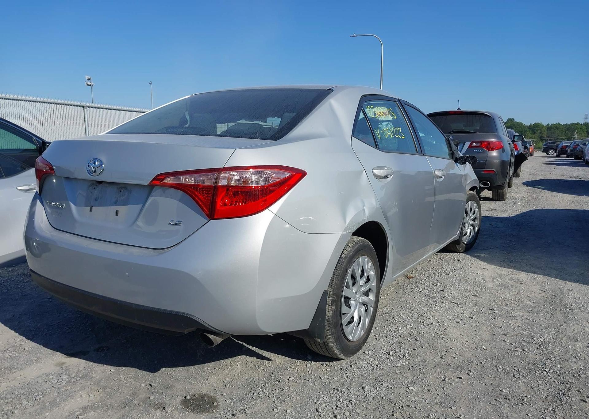 2018 TOYOTA COROLLA L