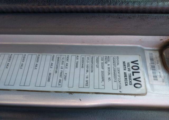 2008 VOLVO VN VNL