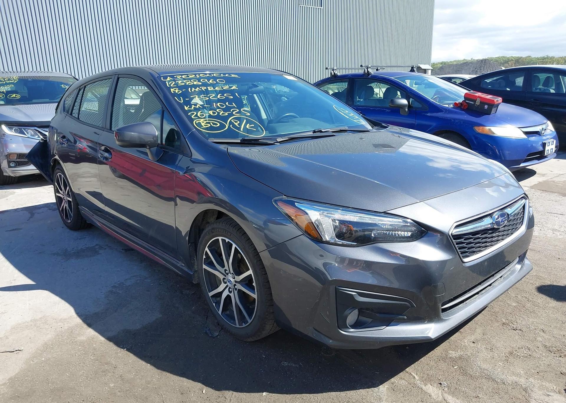 2018 SUBARU impreza sport
