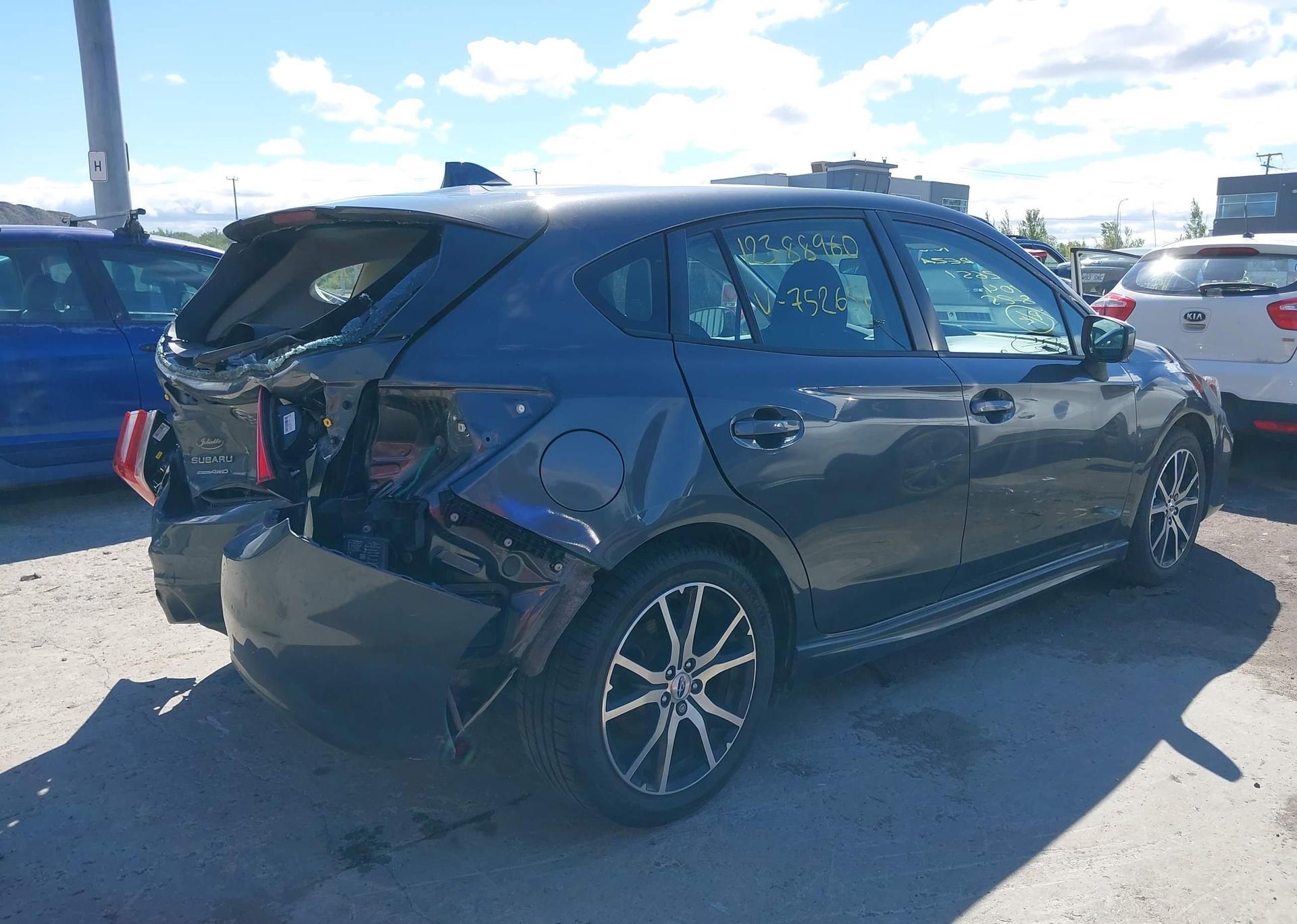 2018 SUBARU impreza sport