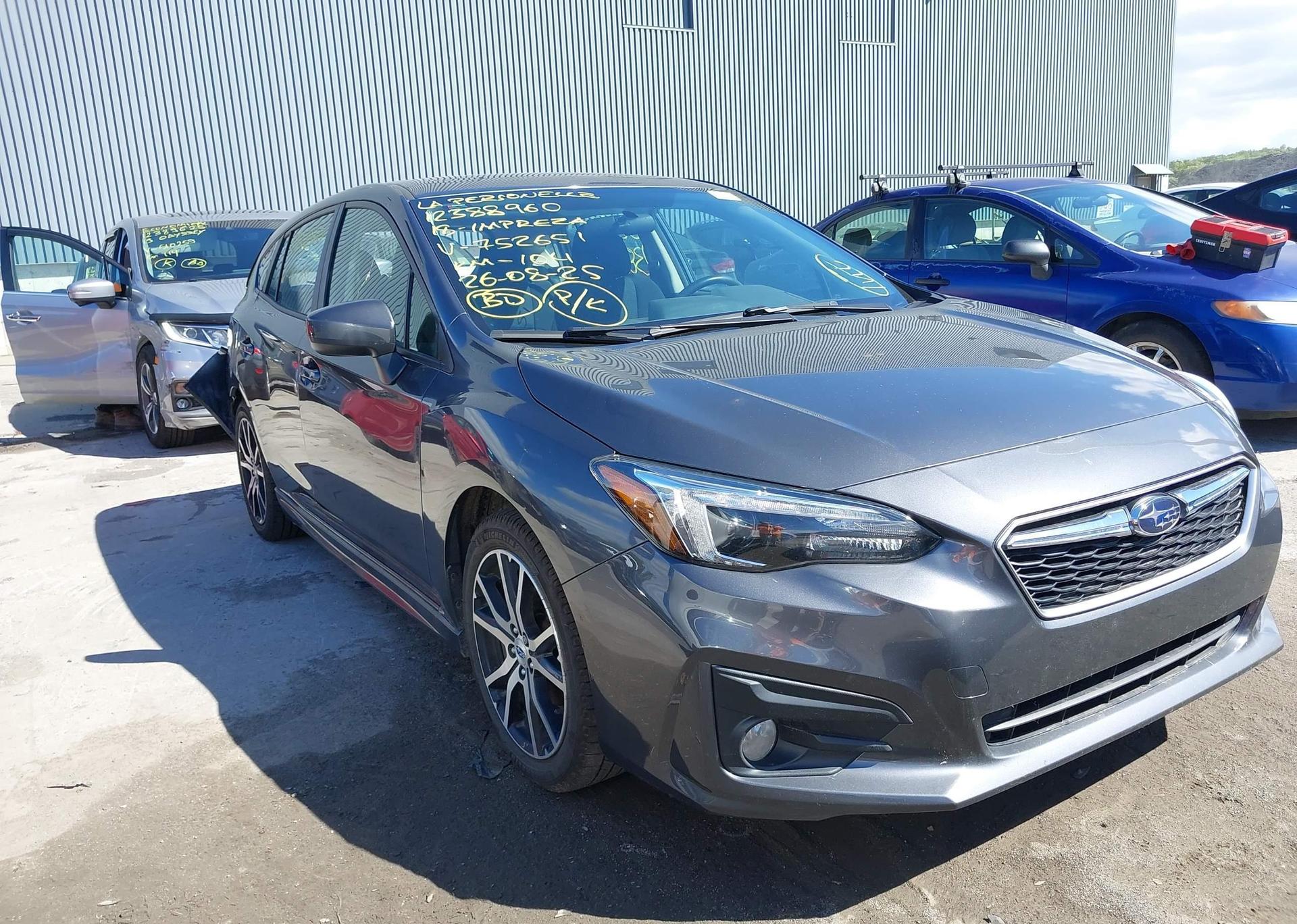 2018 SUBARU impreza sport
