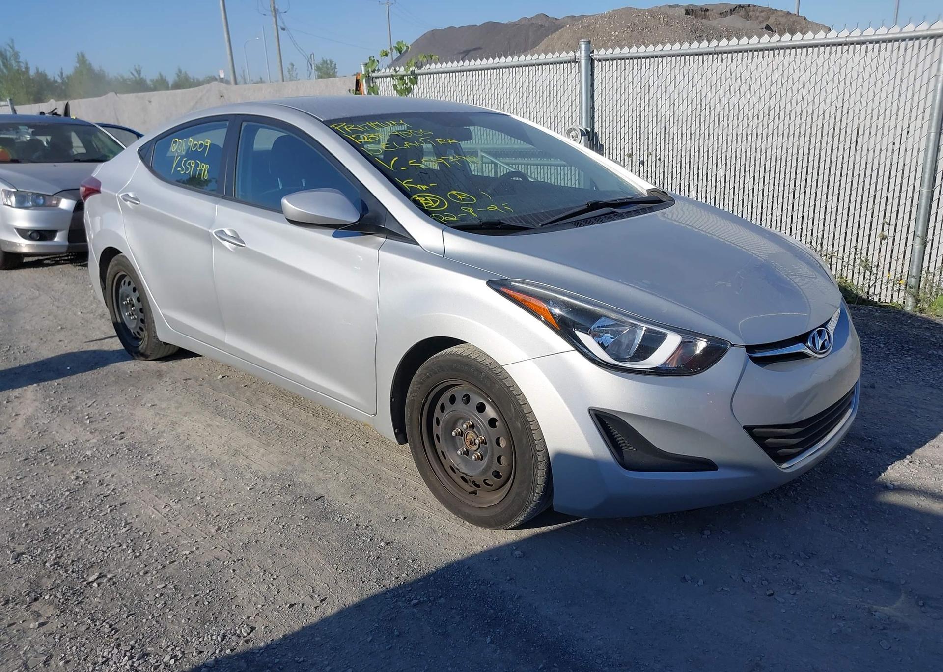 2015 HYUNDAI ELANTRA GL