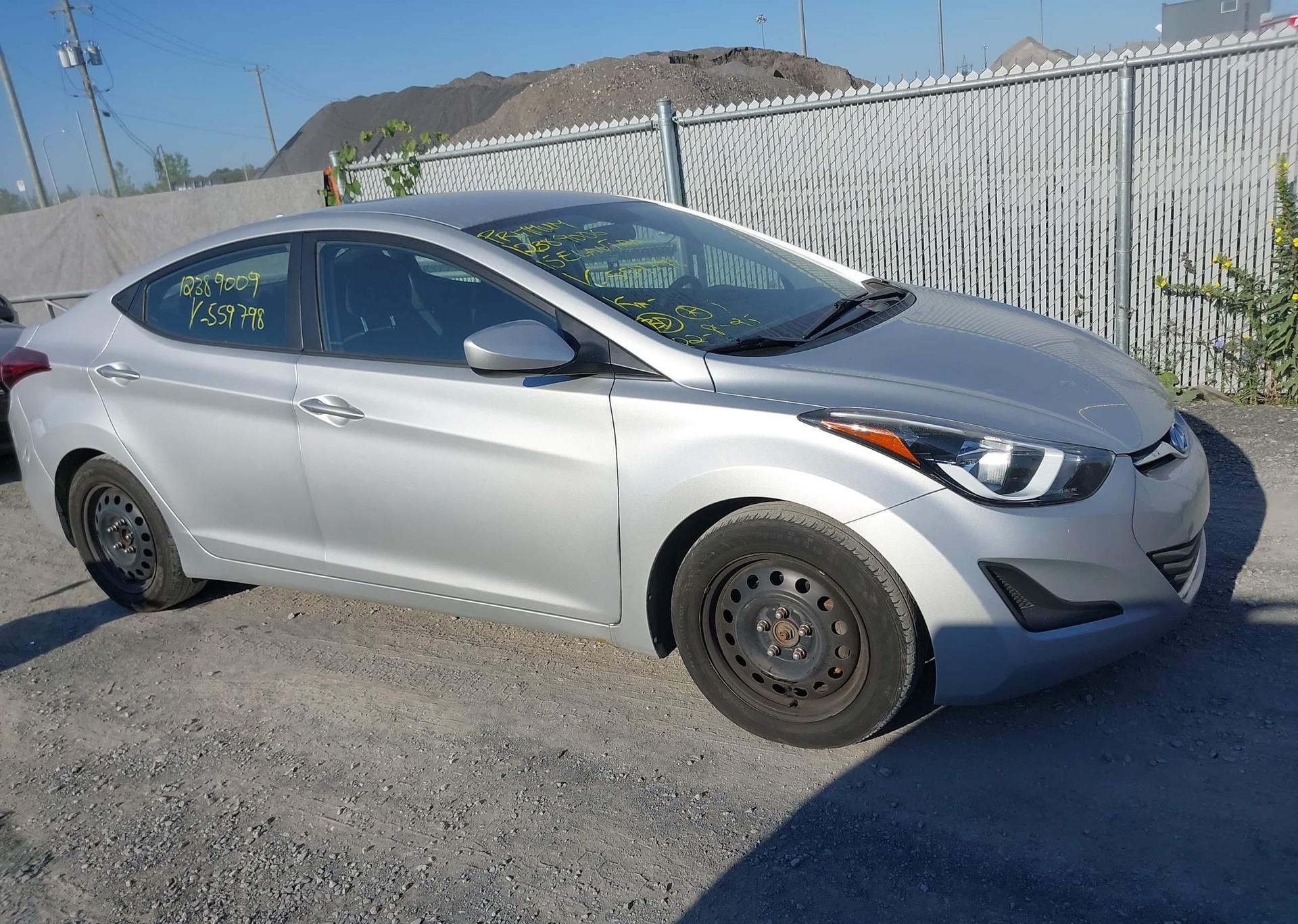 2015 HYUNDAI ELANTRA GL