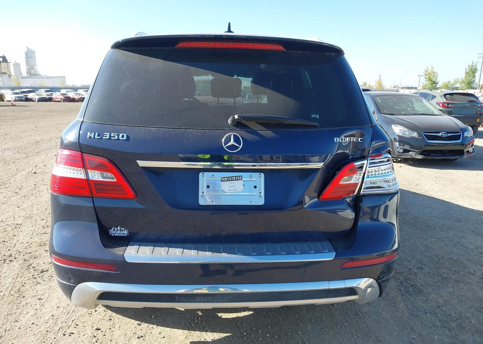 2014 MERCEDES-BENZ M-CLASS ML 350 BLUETEC