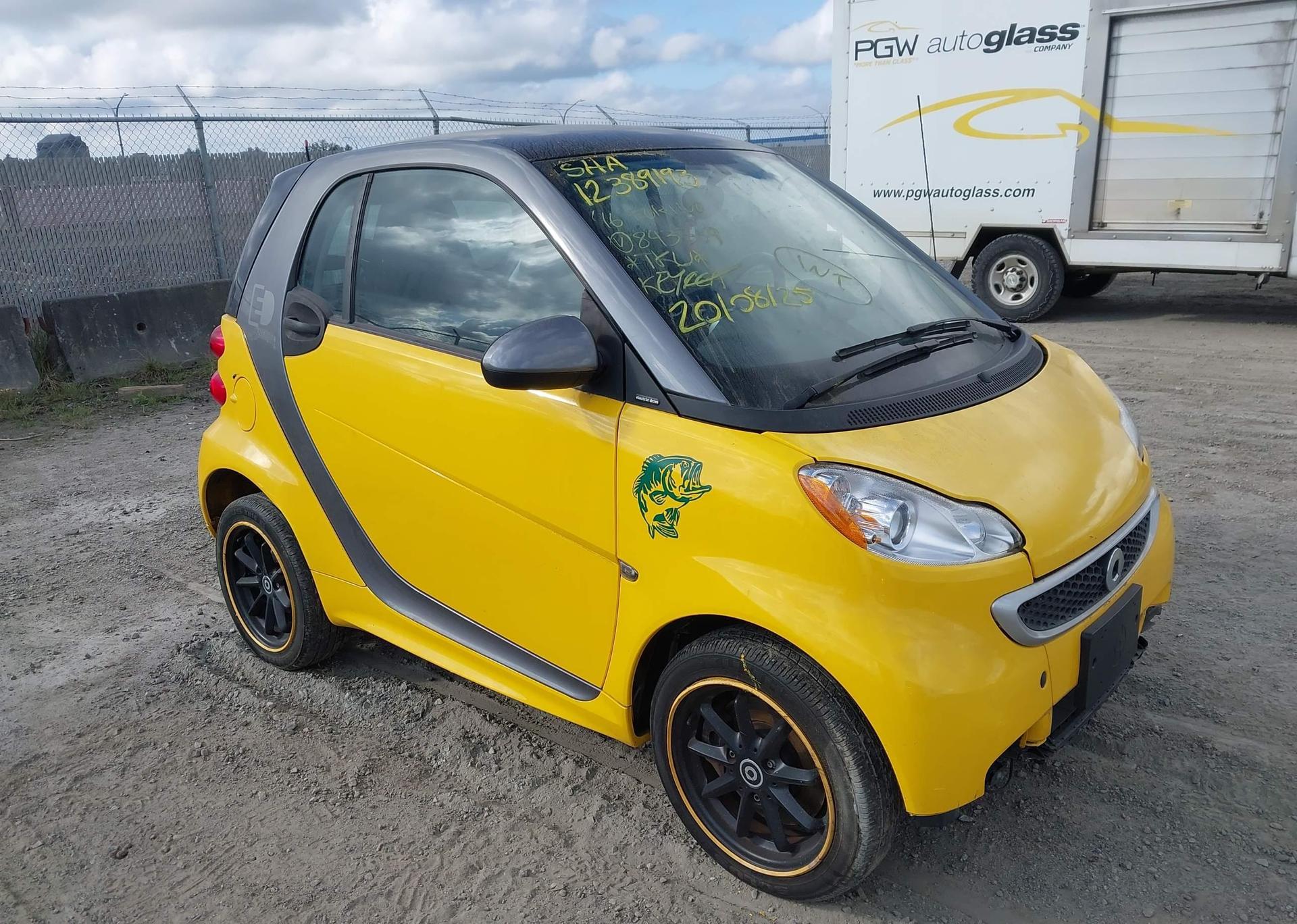 2016 SMART FORTWO ELECTRIC DRIVE