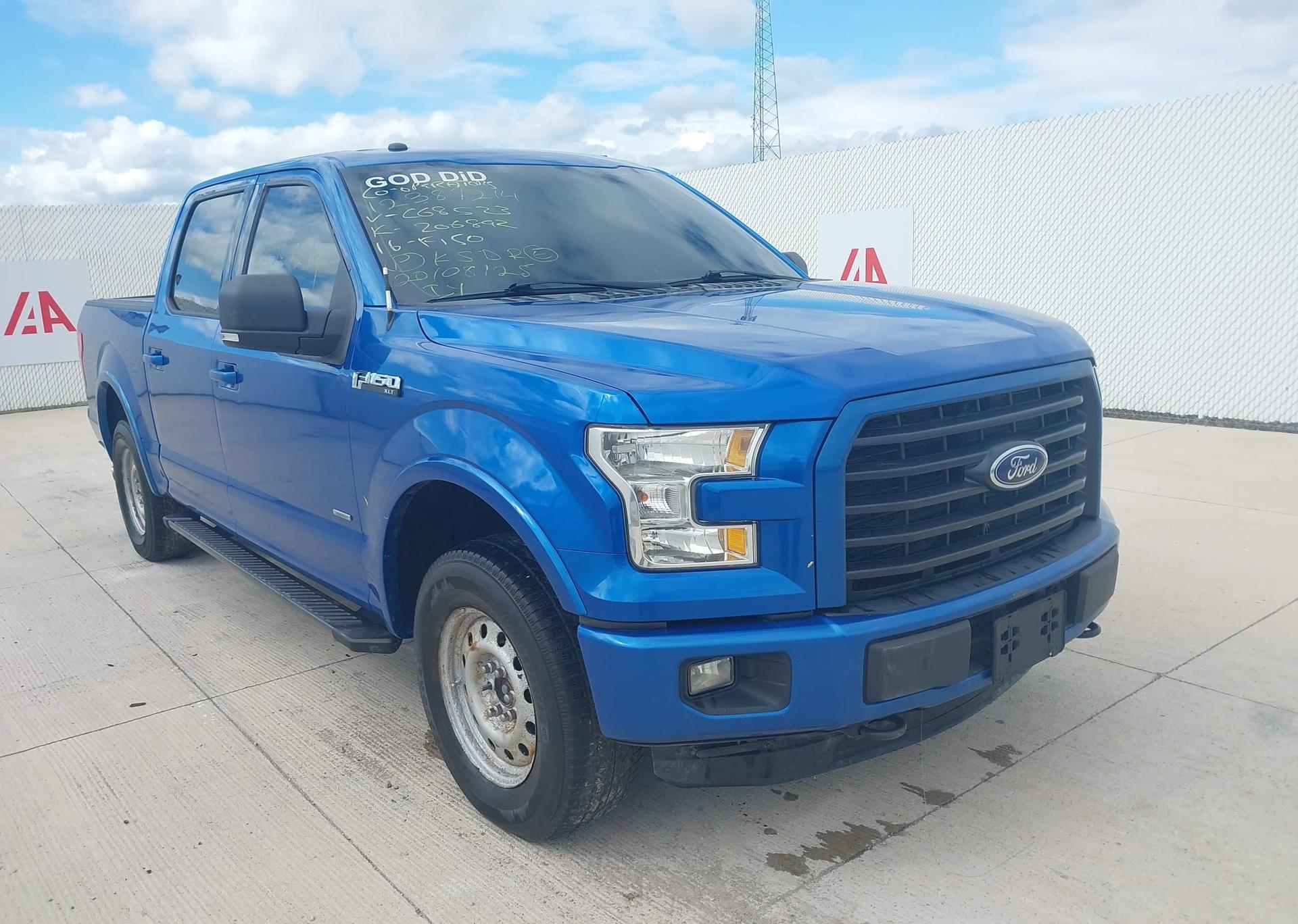 2016 FORD F-150 XLT
