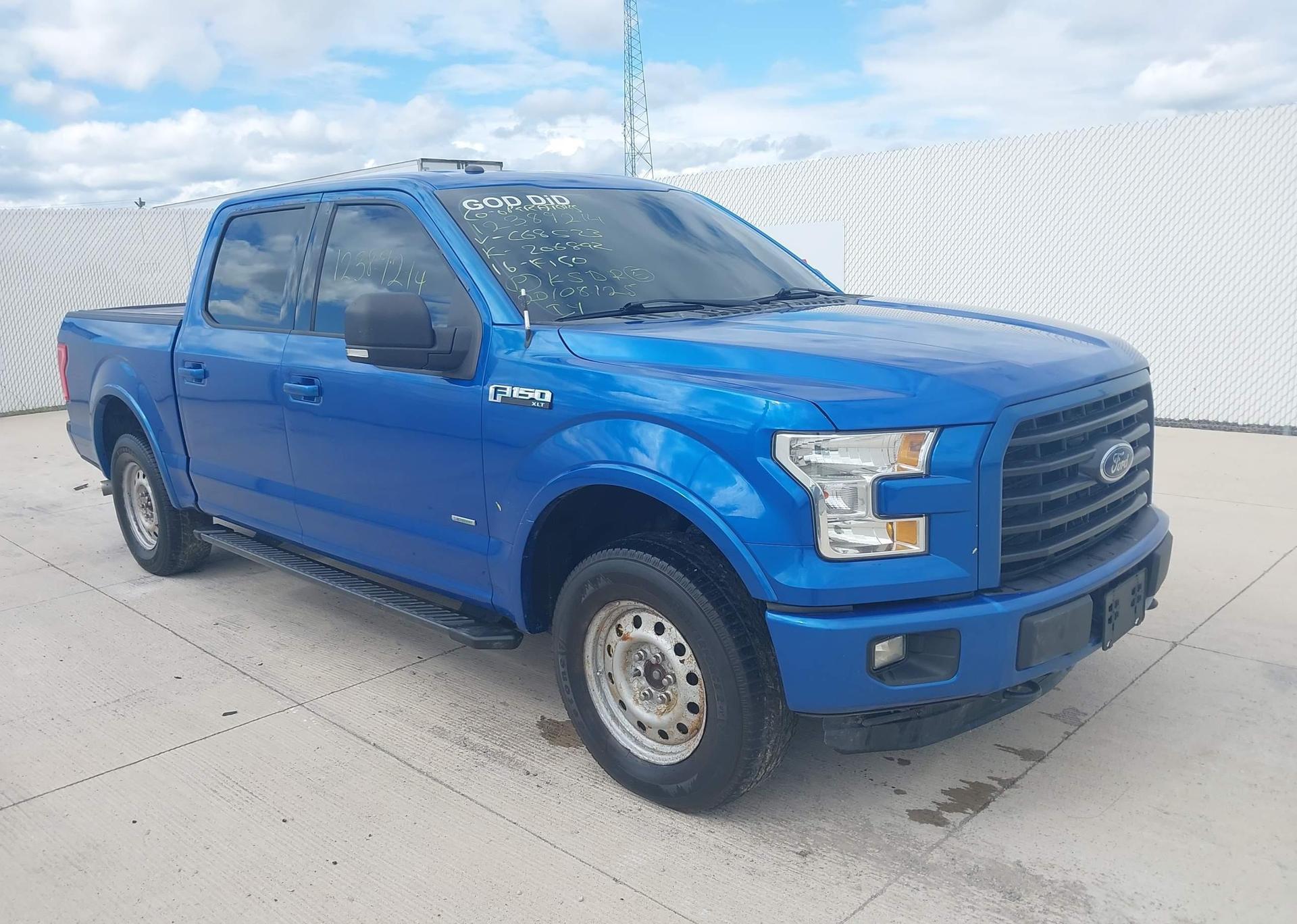 2016 FORD F-150 XLT