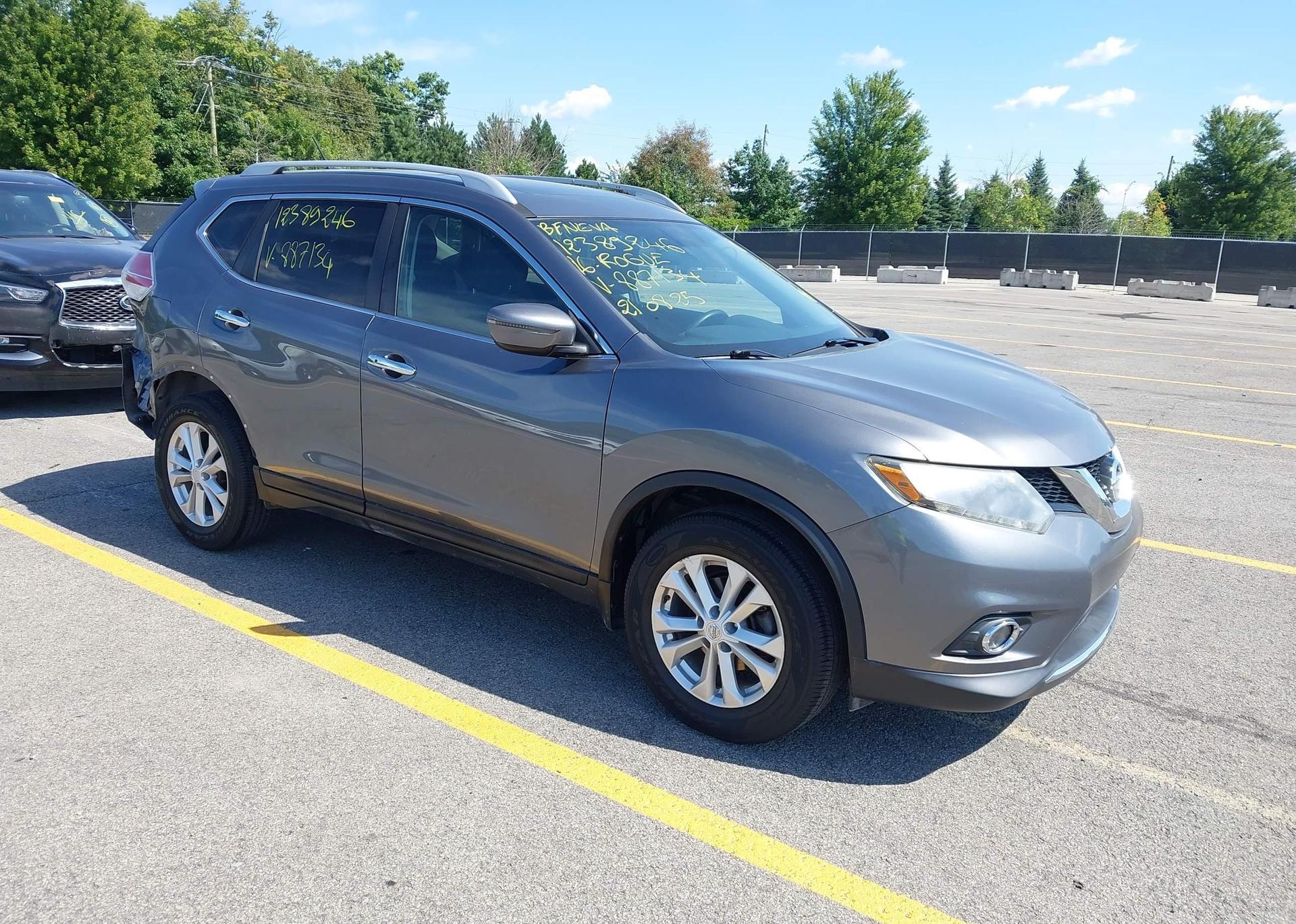 2016 NISSAN ROGUE S