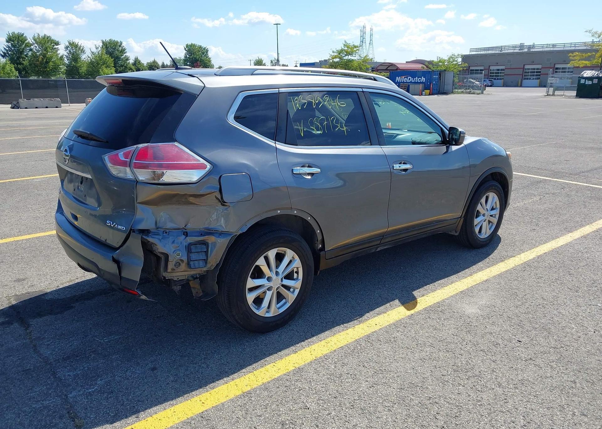 2016 NISSAN ROGUE S