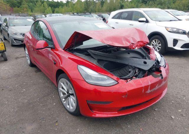 2022 TESLA MODEL 3 LONG RANGE