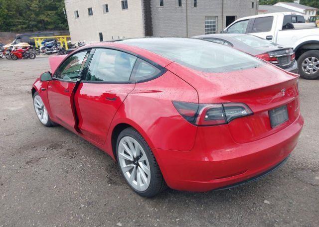 2022 TESLA MODEL 3 LONG RANGE
