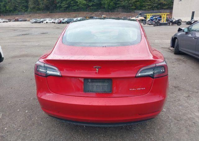 2022 TESLA MODEL 3 LONG RANGE