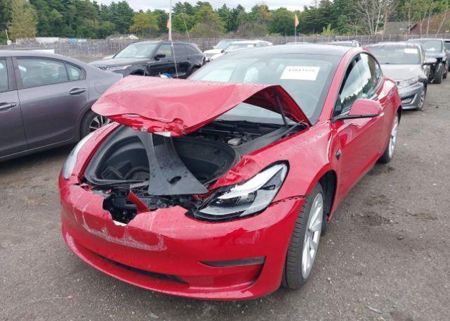 2022 TESLA MODEL 3 LONG RANGE